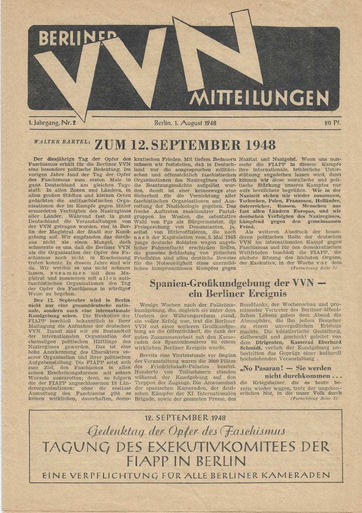 1. Jahrgang - Heft 2 - 01.08.1948